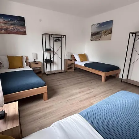 Apartmán Worker - Single Beds - Free Parking - Near Duesseldorf Airport- Fair Duisburg