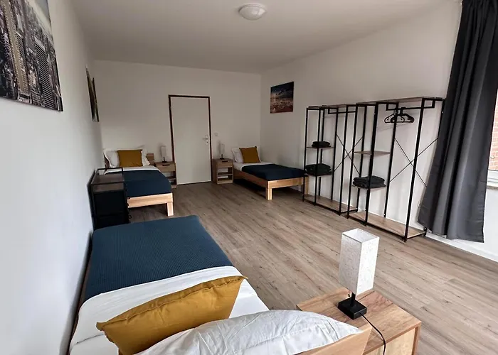 Apartamento 9 Min To Dus Airport & 17 Min To Dus Messe Duisburgo